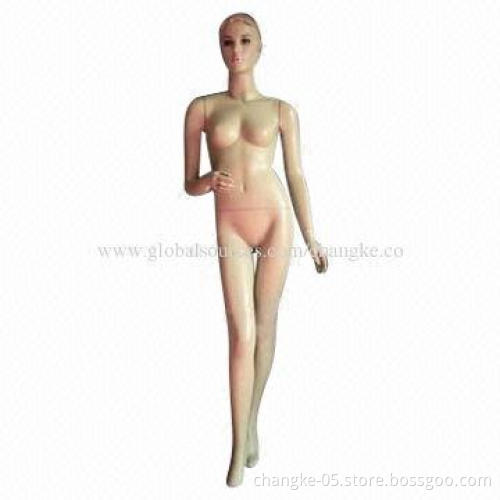 Make-up Woman Mannequins, Standing Pose, Fashionable Design, Made of Fiberglass Resin
